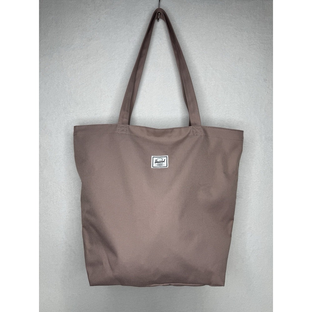 The Herschel Supply Co Mica Tote Shoulder Bag Ash Rose Pink Zip‎ Closure Pockets
